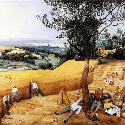 Pastoral scene