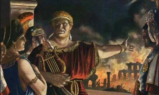 Rome burning