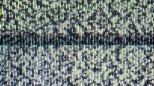 Static TV image