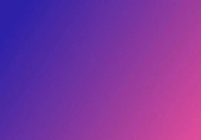 A gradient background transitions smoothly from blue to pink.