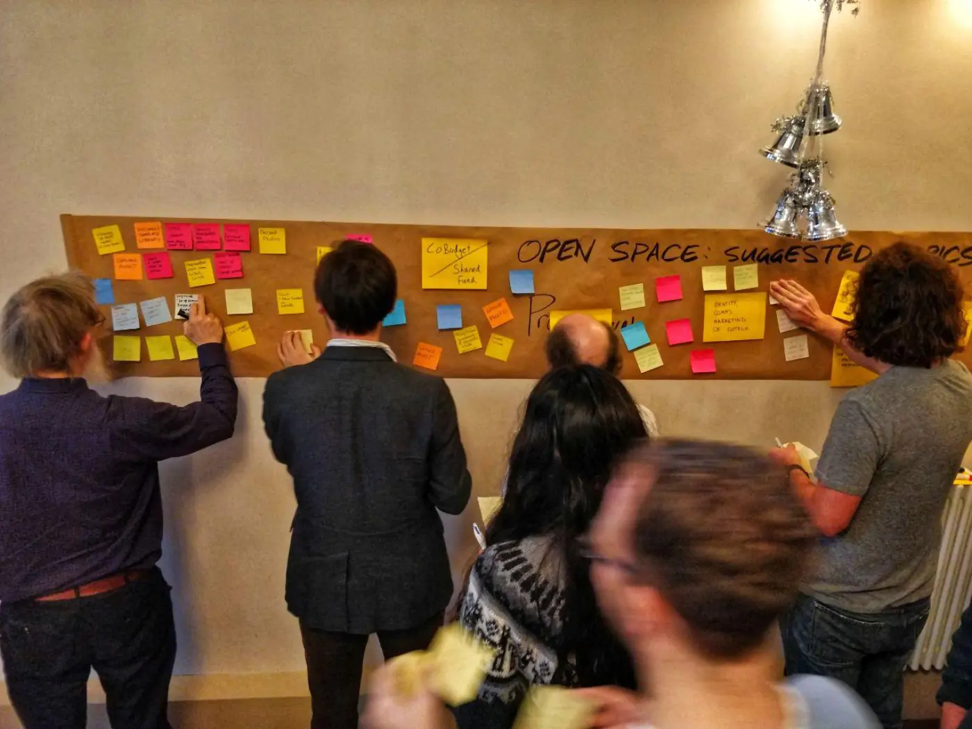 Wortley Hall post-its