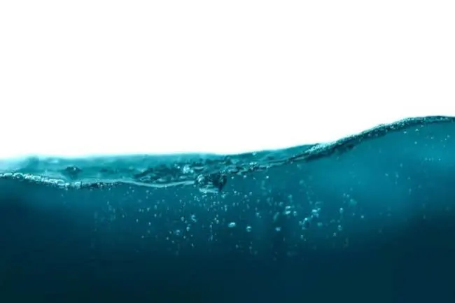 Blue water