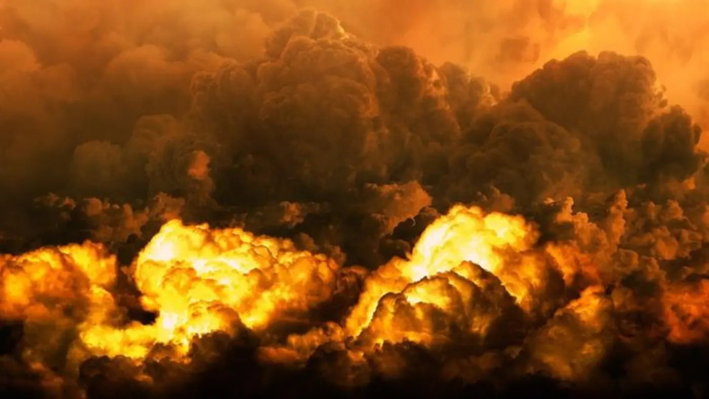 Fire clouds