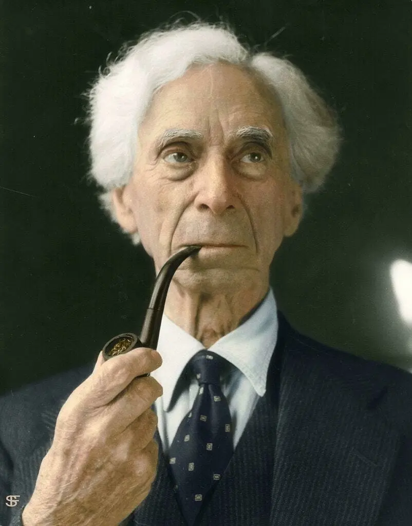 Portrait of Bertrand Russell
